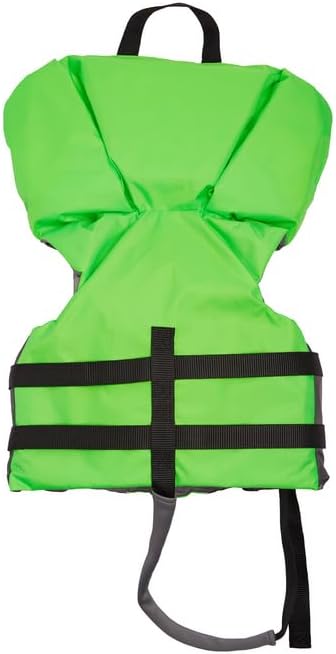 Stearns Kids Life Jacket, USCG Approved Type II Life Vest for Pool, Beach, Lake, & Boating; Comfortable Life Jacket with Heads-Up Flotation for Young Swimmers