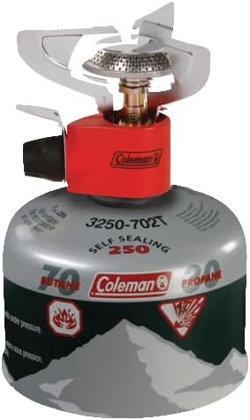 Coleman Classic 1-Burner Backpacking Stove, Portable Lightweight Camp Stove with Adjustable Burner & Pressure Control, 10,000 BTUs of Power for Camping, Backpacking, Tailgating, & More