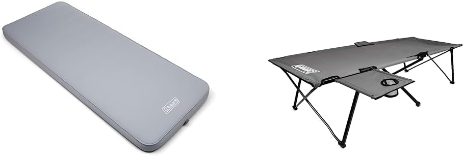 Coleman Cloudland Self-Inflating Sleeping Pad, Extra Thick Design and Insulating Foam for Comfort and Warmth, Easy Inflation Lightweight Camping Pad with Stretch Exterior and Durable Coating