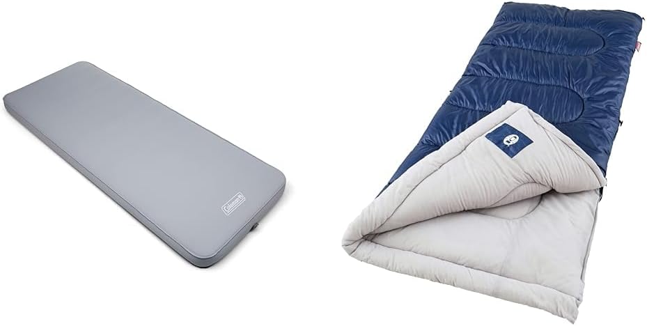 Coleman Cloudland Self-Inflating Sleeping Pad, Extra Thick Design and Insulating Foam for Comfort and Warmth, Easy Inflation Lightweight Camping Pad with Stretch Exterior and Durable Coating