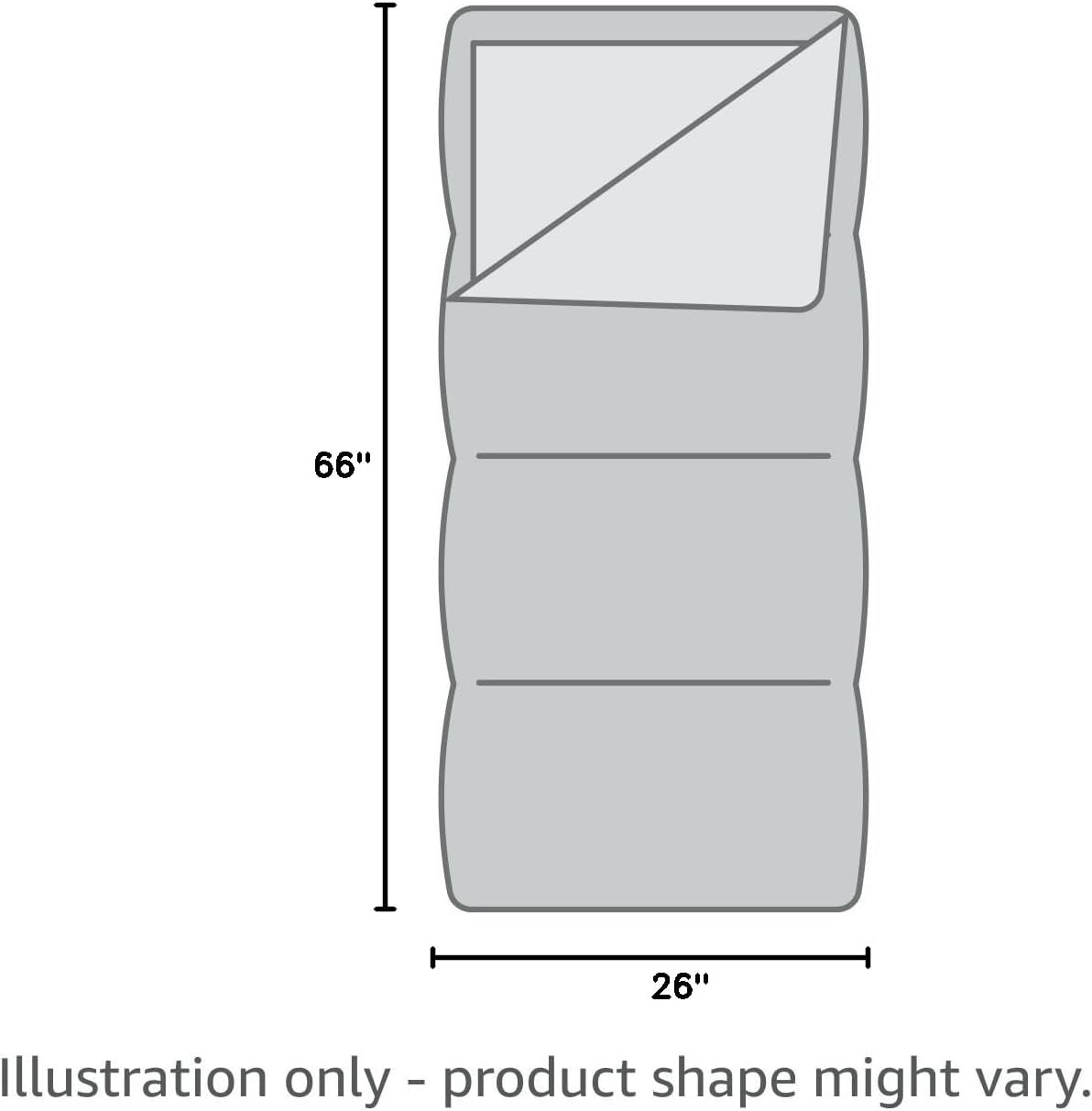 Coleman Kids 45°F Sleeping Bag, Comfortable Youth Sleeping Bag for Sleepovers & Camping, Fits Children up to 5ft 5in Tall, Lightweight and Warm Sleeping Bag for Indoor/Outdoor Use, Machine Washable