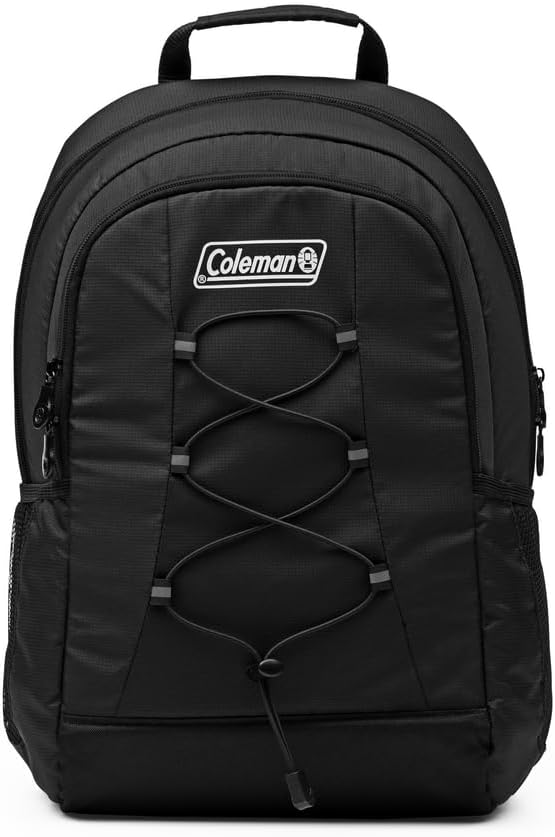 Coleman Chiller Backpack Cooler, Leak-Proof 28 Can Backpack Cooler with Ice Retention, Made with Recycled Materials