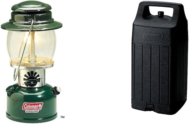 Coleman 700 Lumens Kerosene Lantern with Adjustable Brightness & Carry Handle, Great for Camping, Hunting, Emergencies, Power Outages, & More, Cost-Efficient Fueled Lantern