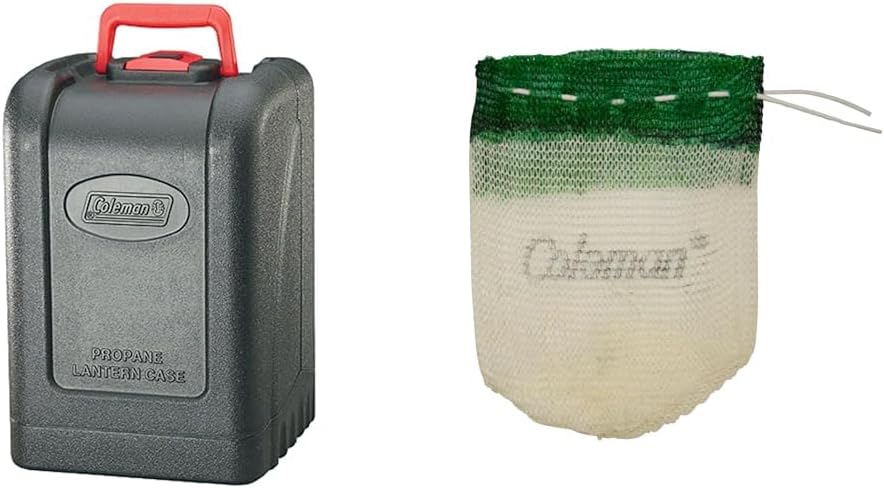 Coleman Lantern Protective Carry Case, Lightweight Carry Case with Handle for Coleman Lanterns, Keeps Lantern Safe & Provides Extra Storage Space for Mantles & Other Items