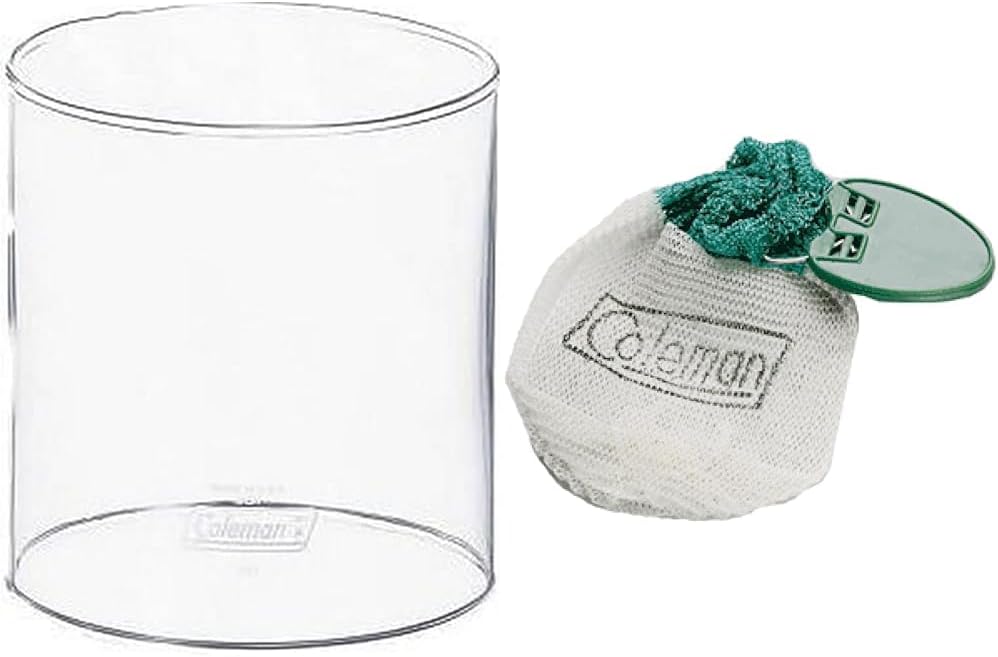 Coleman Glass Globe for Fueled Lanterns, Large Replacement Lantern Globe