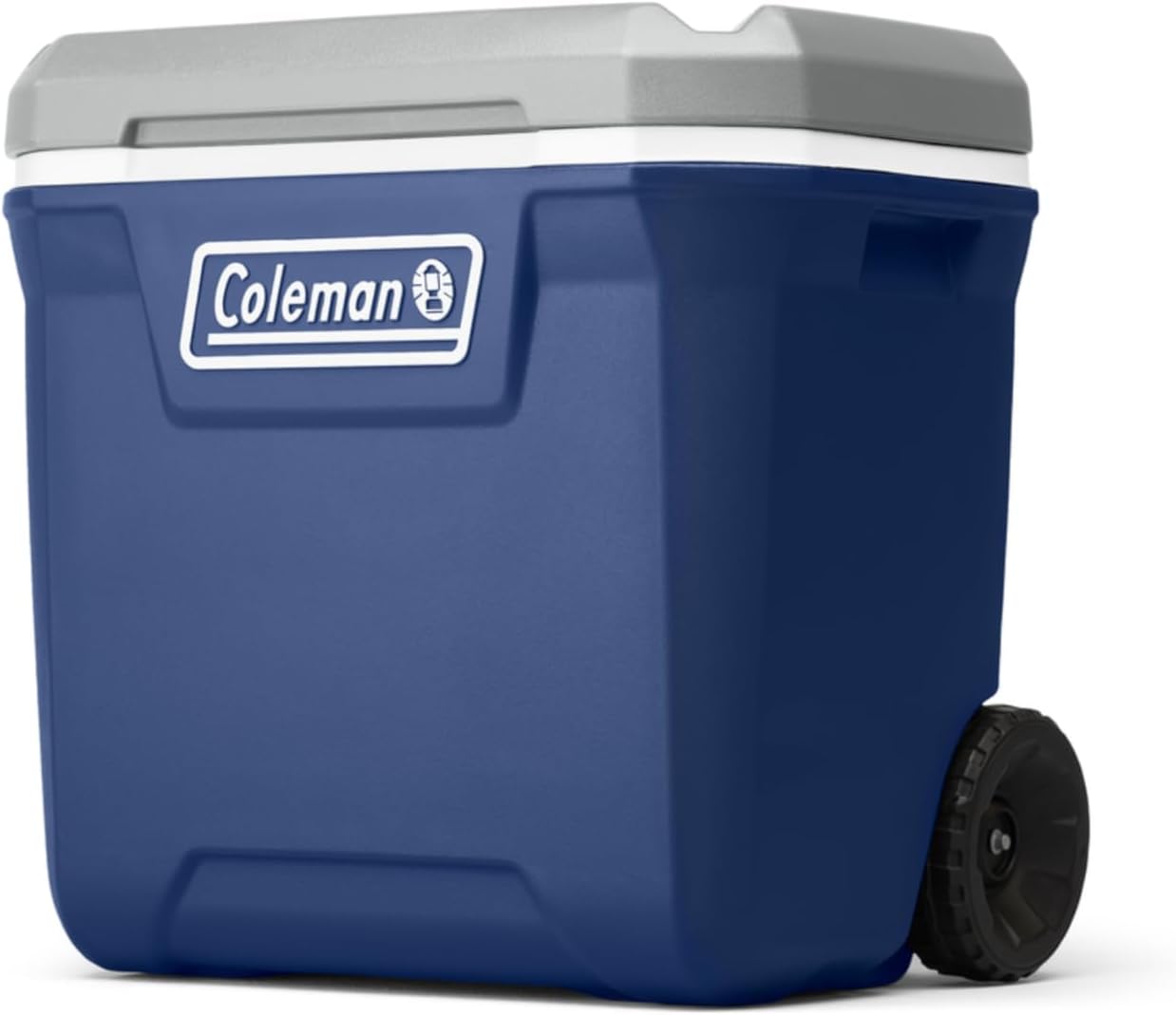 Coleman 316 Series Insulated Portable Cooler with Heavy Duty Wheels, Leak-Proof Wheeled Cooler with 100+ Can Capacity, Keeps Ice for up to 5 Days, Great for Beach, Camping, Tailgating, Sports, & More