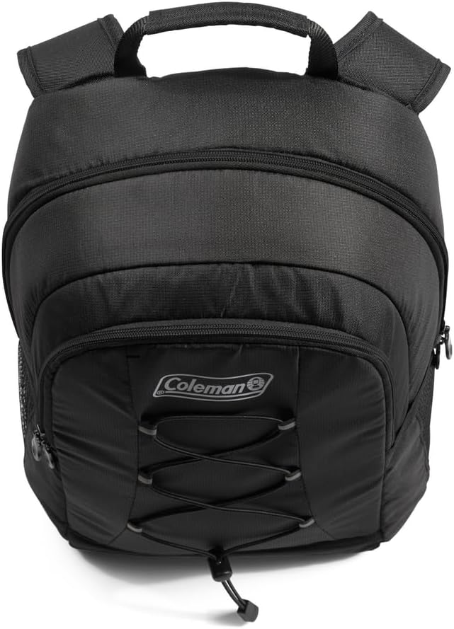 Coleman Chiller Backpack Cooler, Leak-Proof 28 Can Backpack Cooler with Ice Retention, Made with Recycled Materials