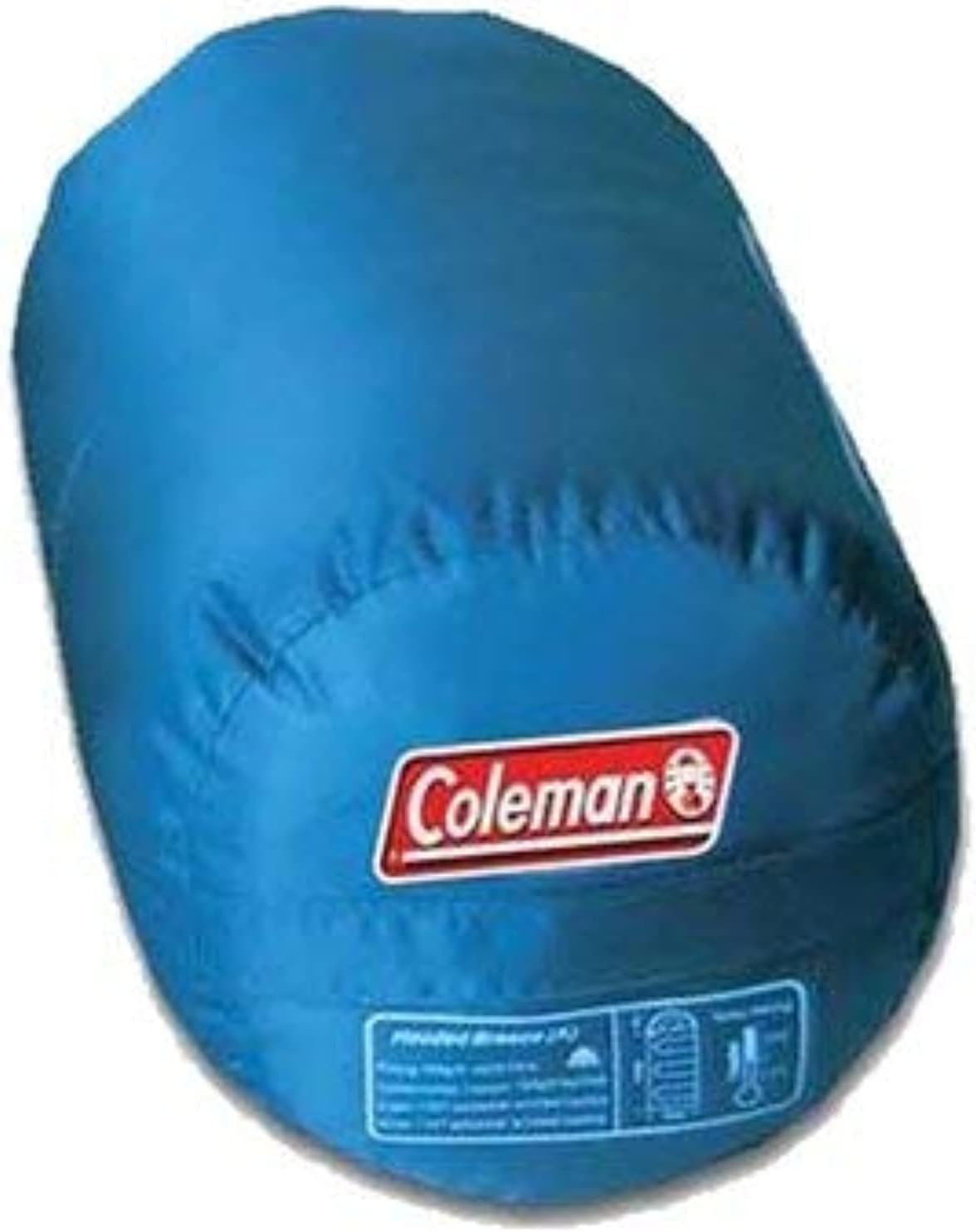 Saco de dormir Coleman Sun Ridge 40 °F, saco de dormir liviano para clima frío para adultos, lavable a máquina, tubo de tiro que evita que se escape el calor, ideal para acampar, viajar, dormir y más 