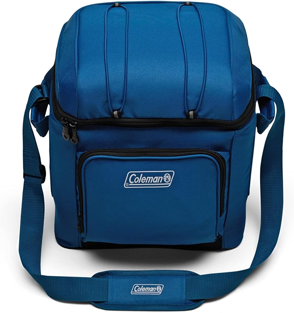 Coleman Chiller Soft Coolers, Leak-Proof 9/16/30 Can Coolers with Ice Retention, Made with Recycled Materials, Great for Beach, Pool, Sports, Camping, Tailgating, Boat, & More