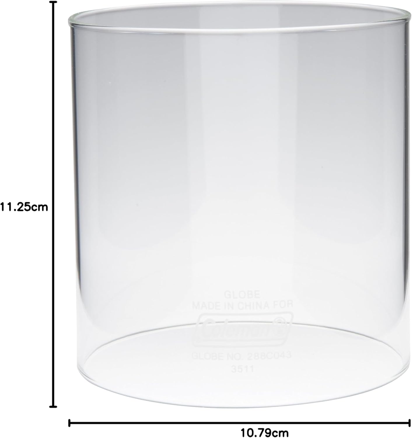 Coleman Glass Globe for Fueled Lanterns, Large Replacement Lantern Globe