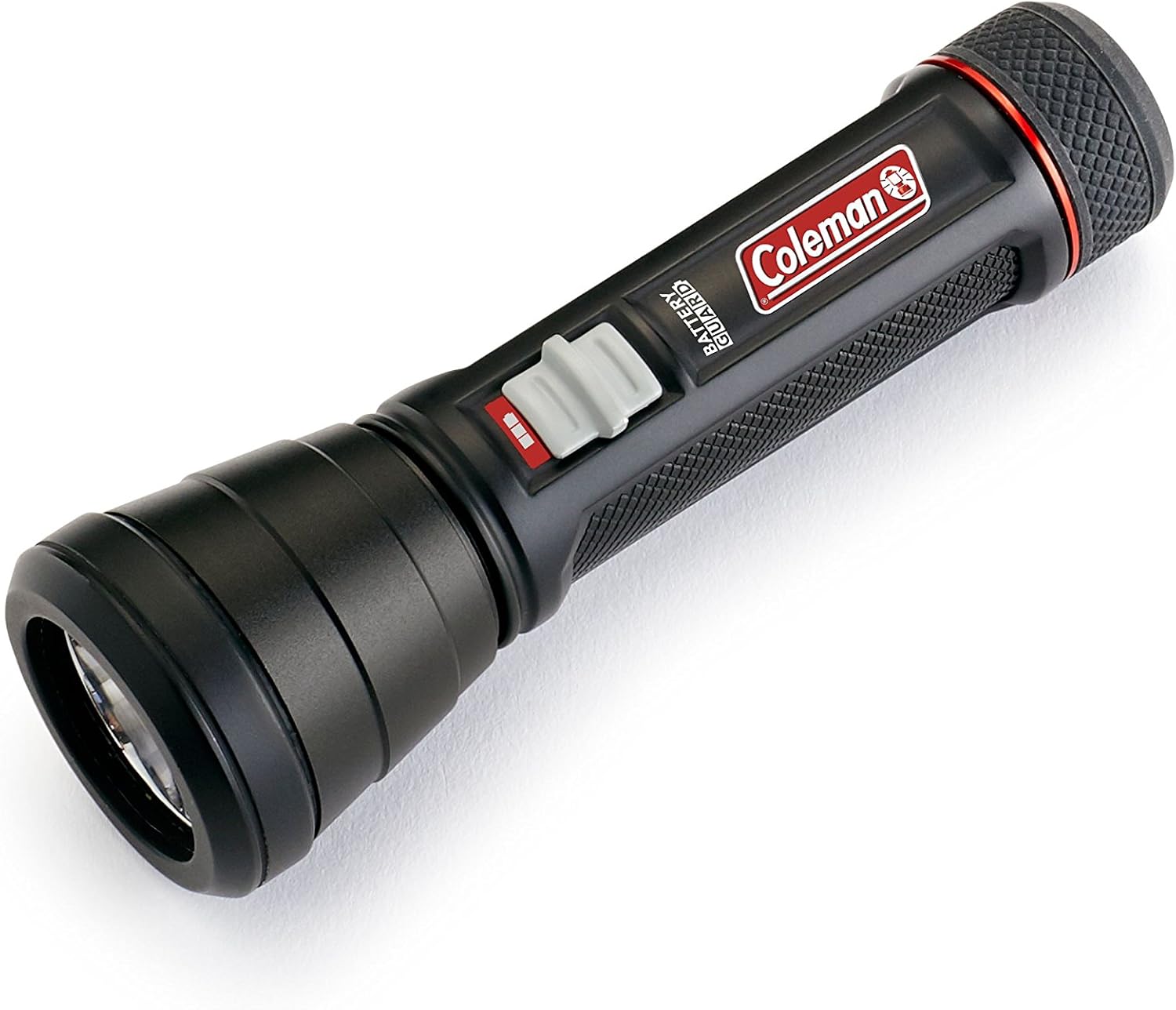 Coleman LED Flashlight with BatteryGuard Technology, Strong & Lightweight Water-Resistant Flashlight with Extra Drop Protection, Up to 25% More Battery Life than Traditional Flashlights