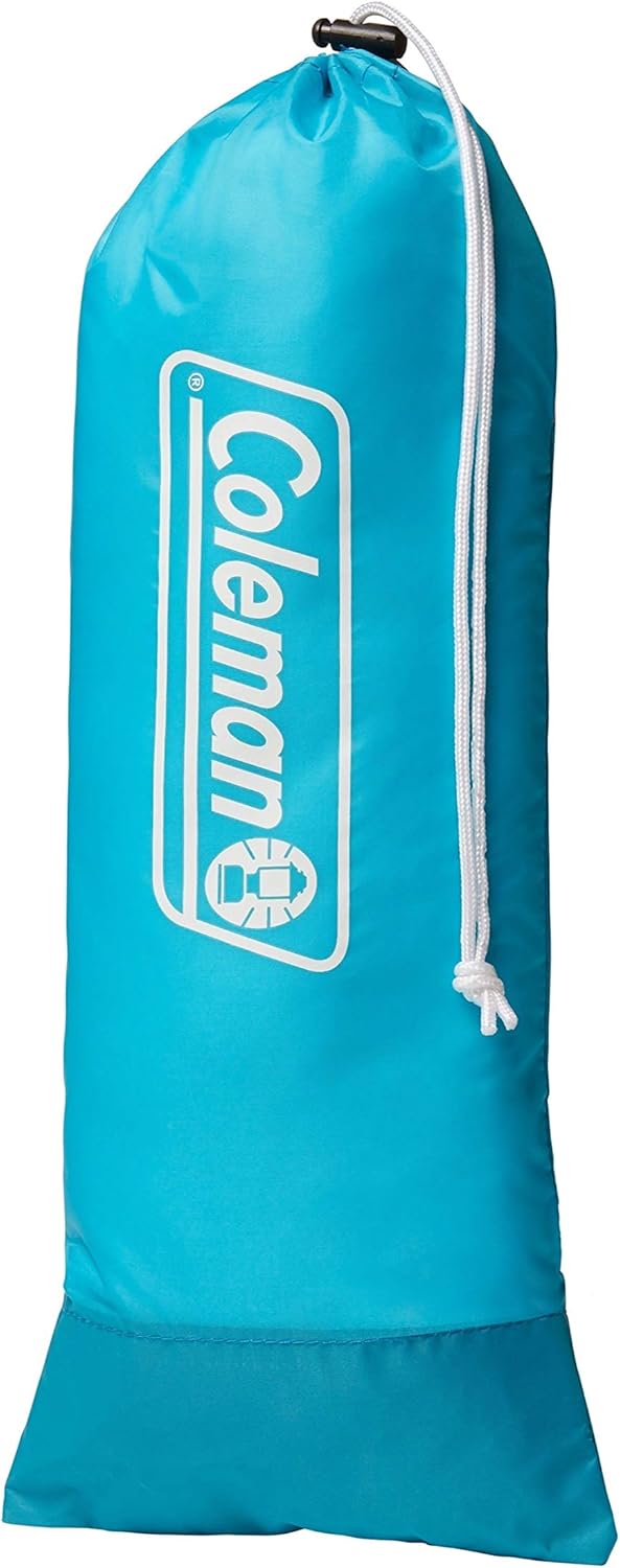 Tienda de campaña con dosel para playa Coleman, liviana y portátil, se instala en 5 minutos, protección solar UPF 50+, incluye bolsas de arena y estacas para resistir el viento, ideal para playa, parque, patio y picnics 
