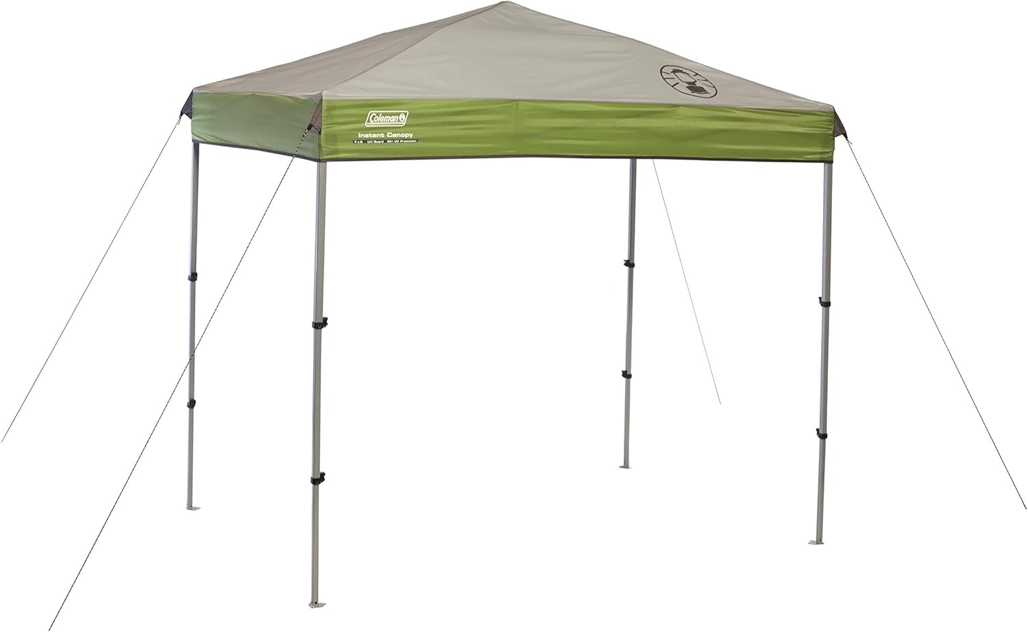 Toldo Coleman Canopy con instalación instantánea, toldo con bolsa de transporte con ruedas que se instala en aproximadamente 3 minutos, toldo de 7 x 5 pies, 10 x 10 pies o 12 x 12 pies para eventos deportivos, tailgating, campamentos y más 