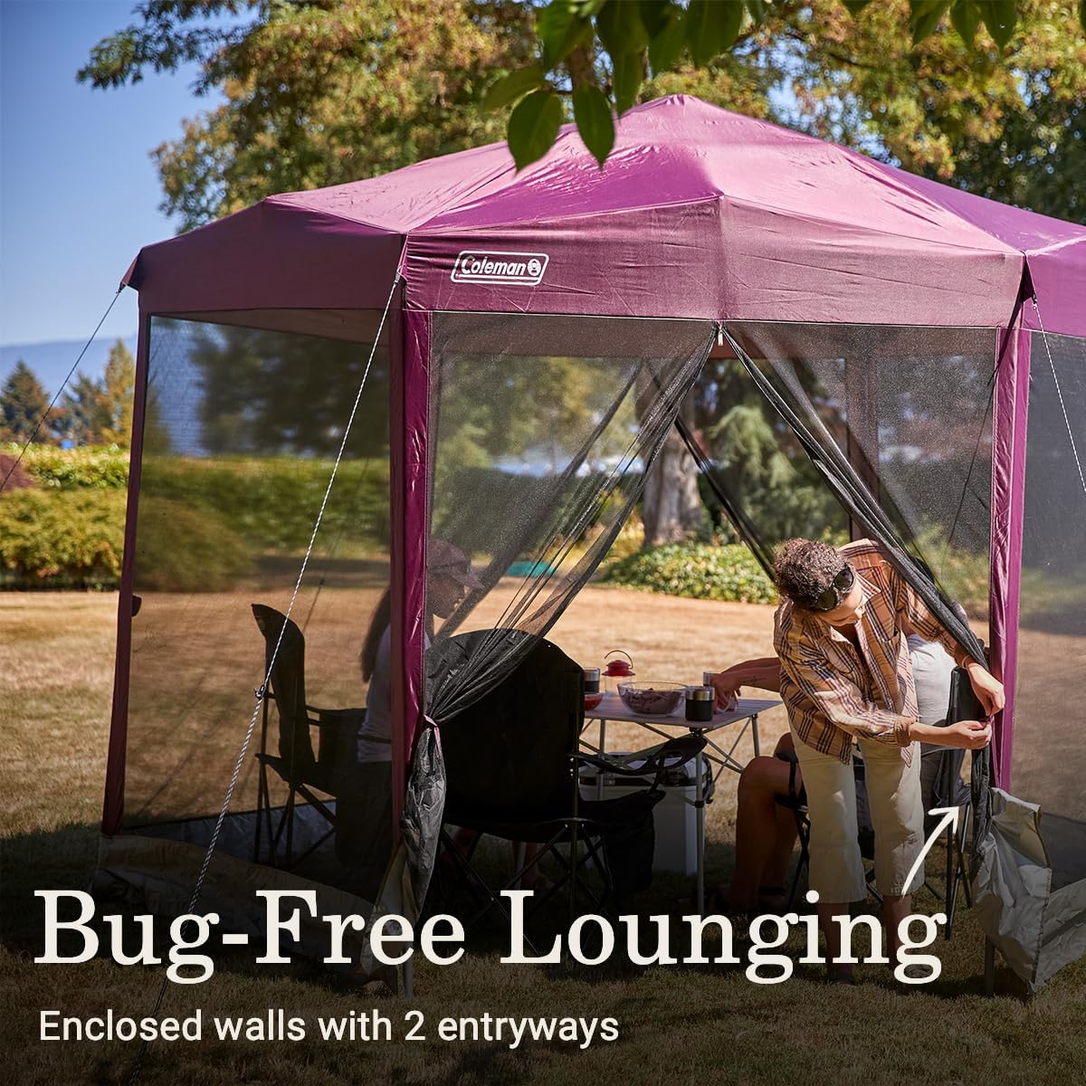 Pantalla de inicio de Coleman 