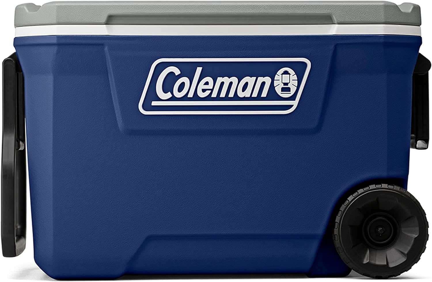 Coleman 316 Series Insulated Portable Cooler with Heavy Duty Wheels, Leak-Proof Wheeled Cooler with 100+ Can Capacity, Keeps Ice for up to 5 Days, Great for Beach, Camping, Tailgating, Sports, & More