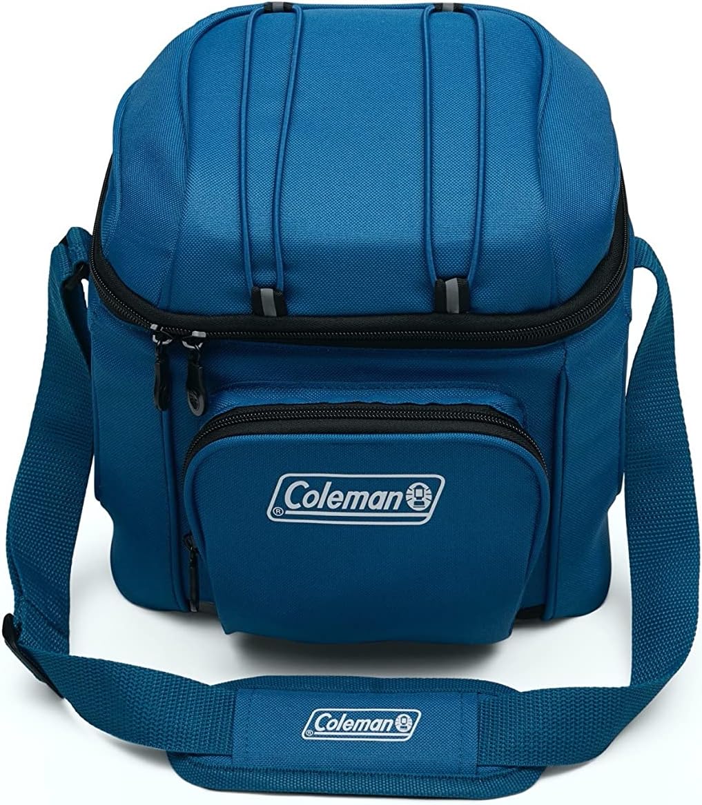 Coleman Chiller Soft Coolers, Leak-Proof 9/16/30 Can Coolers with Ice Retention, Made with Recycled Materials, Great for Beach, Pool, Sports, Camping, Tailgating, Boat, & More