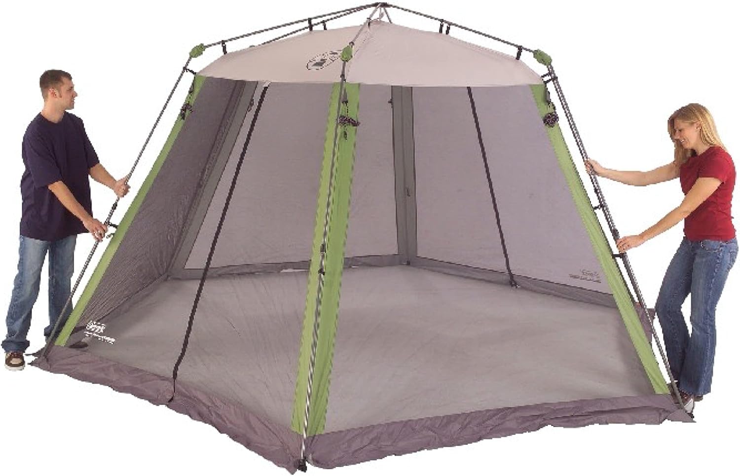 Coleman Skylodge Screened Canopy Tent with Instant Setup, 10x10/15x13ft Portable Screen Shelter with 1-Minute Setup for Bug-Free Lounging, Great for Picnic, Yard, Beach, Park, Camping, & More