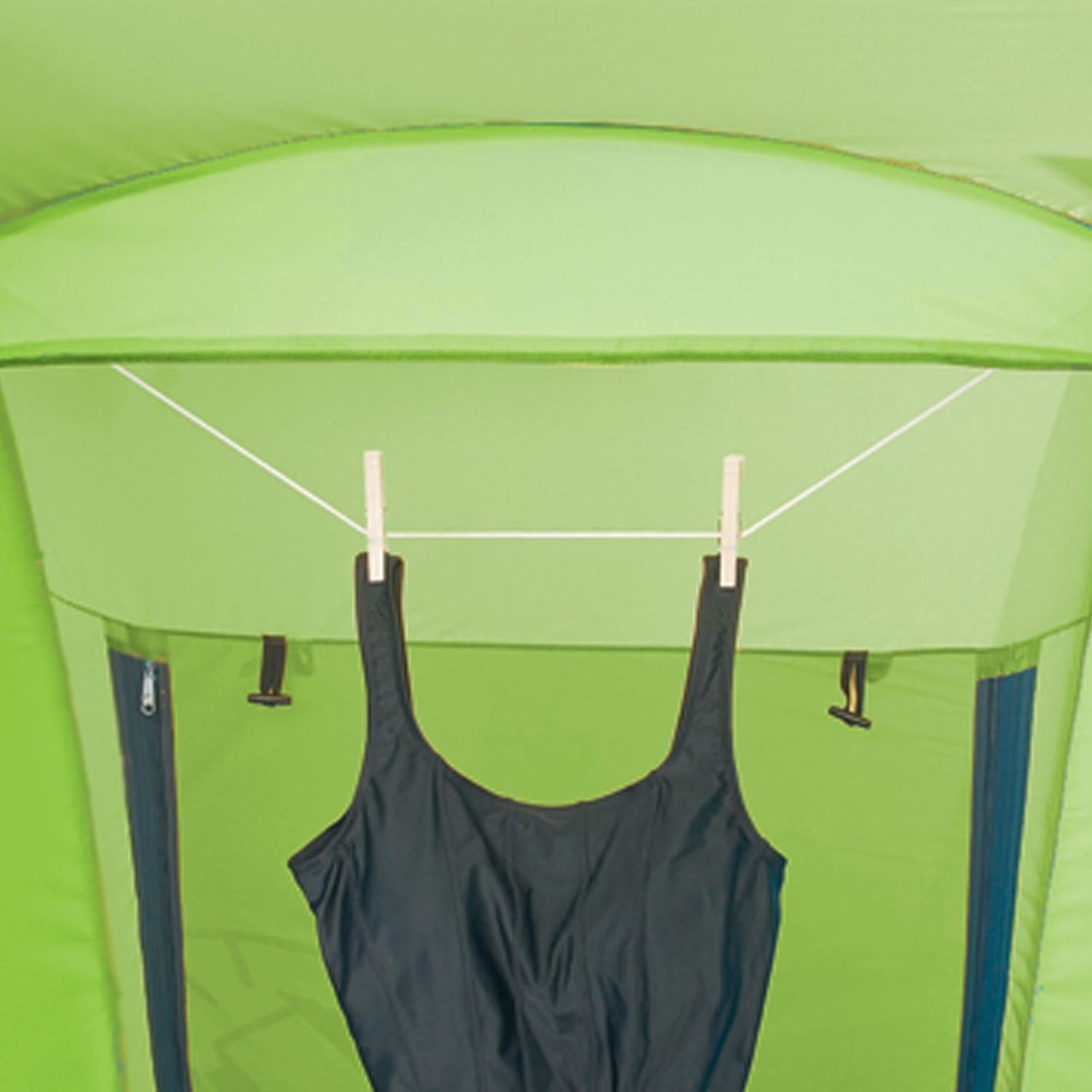 Tienda de campaña con dosel para playa Coleman, liviana y portátil, se instala en 5 minutos, protección solar UPF 50+, incluye bolsas de arena y estacas para resistir el viento, ideal para playa, parque, patio y picnics 