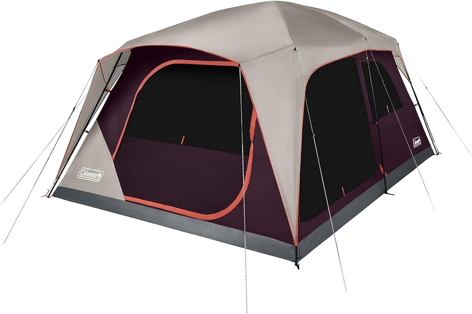 Coleman Skylodge Camping Tent, 8/10/12 Person Weatherproof Family Tent