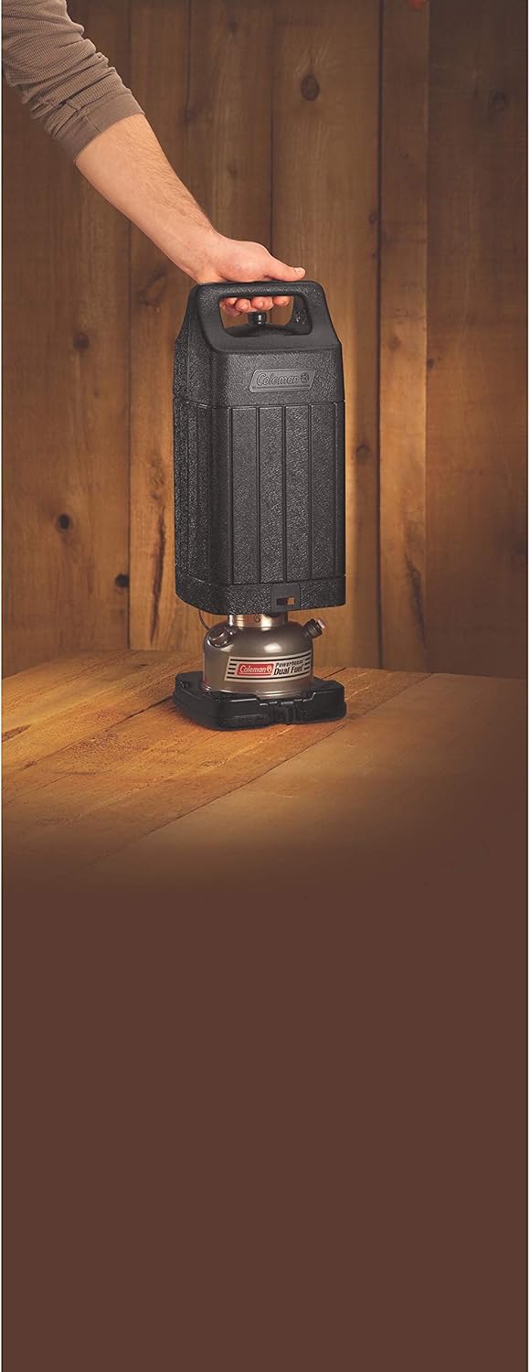 Coleman Lantern Protective Carry Case with Handle, Durable Carry Case for Dual Fuel Coleman Lanterns, Provides Protected Storage Space with Room for Mantles