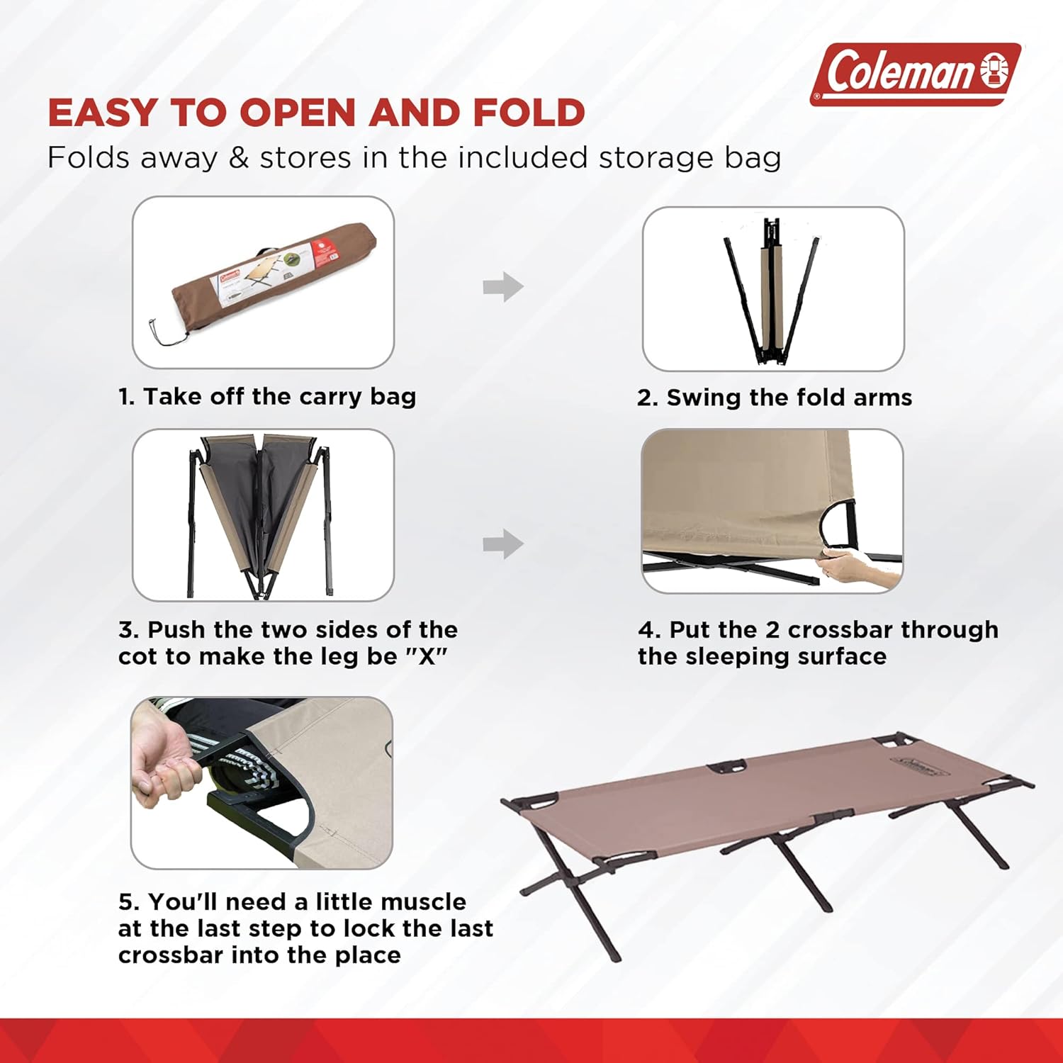 Coleman Cloudland Self-Inflating Sleeping Pad, Extra Thick Design and Insulating Foam for Comfort and Warmth, Easy Inflation Lightweight Camping Pad with Stretch Exterior and Durable Coating