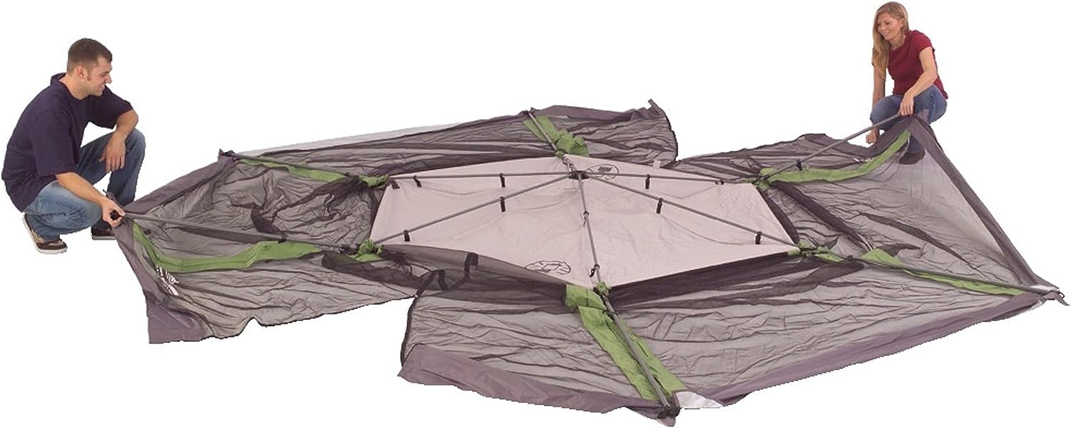 Coleman Skylodge Screened Canopy Tent with Instant Setup, 10x10/15x13ft Portable Screen Shelter with 1-Minute Setup for Bug-Free Lounging, Great for Picnic, Yard, Beach, Park, Camping, & More