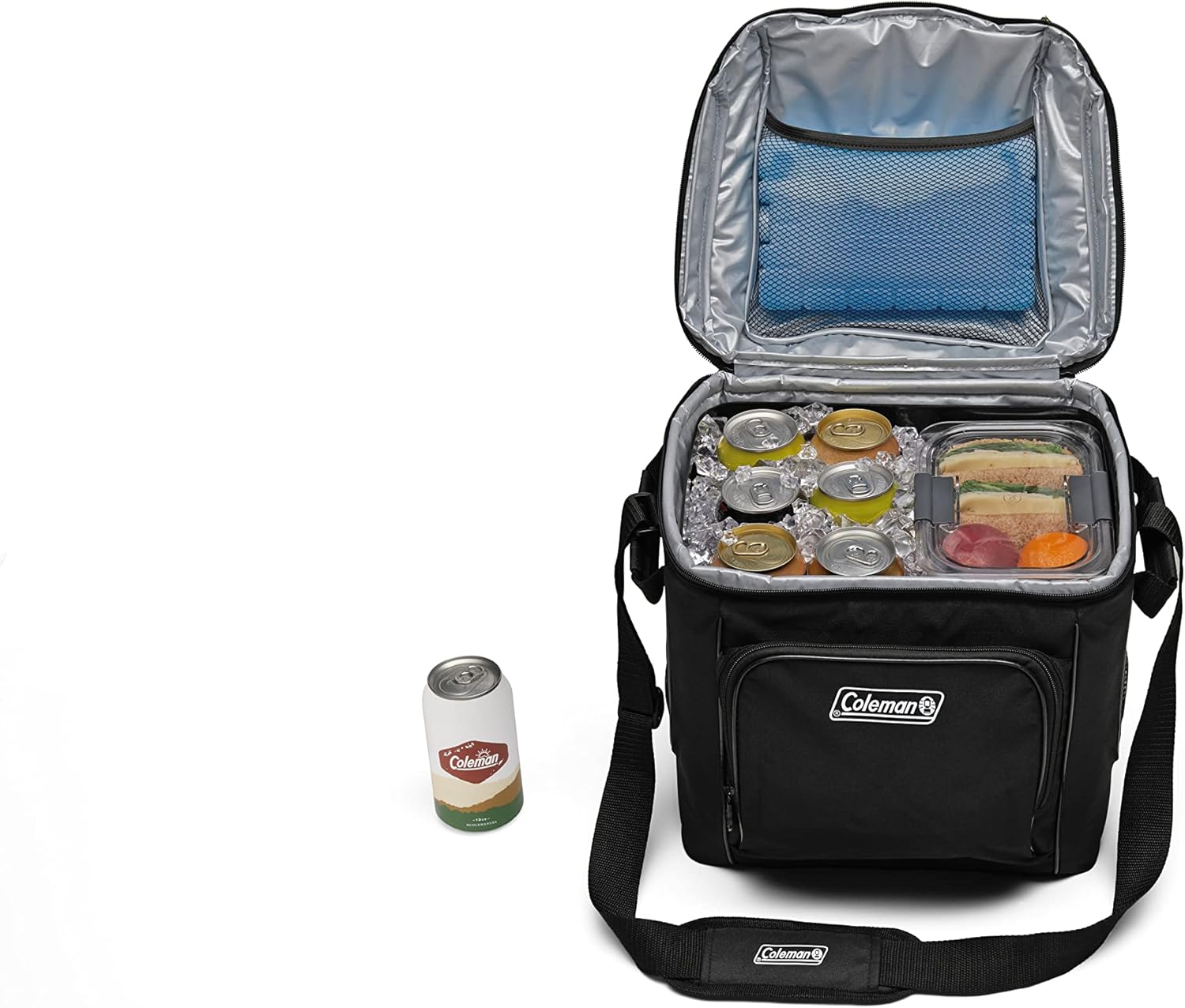 Coleman Chiller Soft Coolers, Leak-Proof 9/16/30 Can Coolers with Ice Retention, Made with Recycled Materials, Great for Beach, Pool, Sports, Camping, Tailgating, Boat, & More