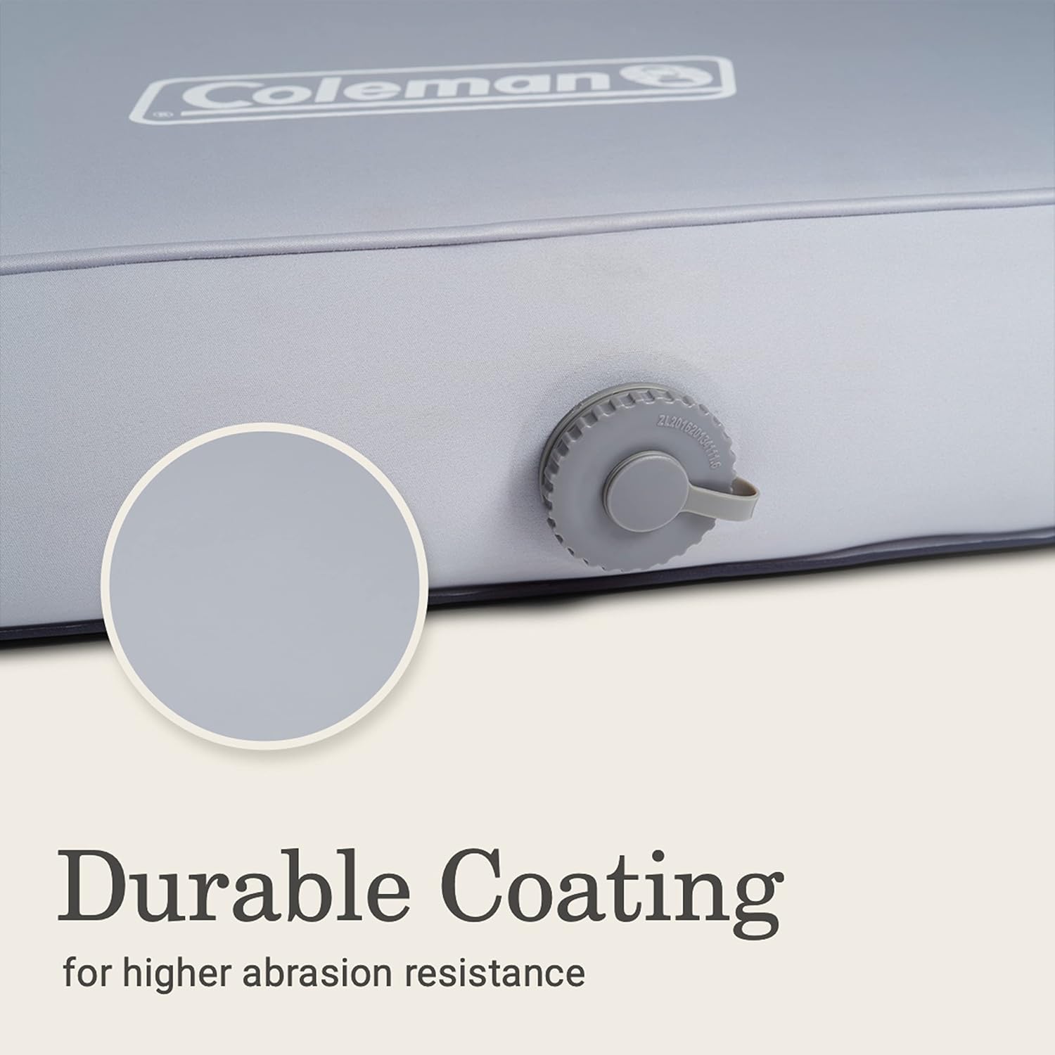 Coleman Cloudland Self-Inflating Sleeping Pad, Extra Thick Design and Insulating Foam for Comfort and Warmth, Easy Inflation Lightweight Camping Pad with Stretch Exterior and Durable Coating