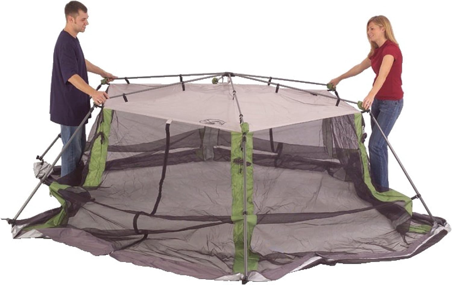 Coleman Skylodge Screened Canopy Tent with Instant Setup, 10x10/15x13ft Portable Screen Shelter with 1-Minute Setup for Bug-Free Lounging, Great for Picnic, Yard, Beach, Park, Camping, & More