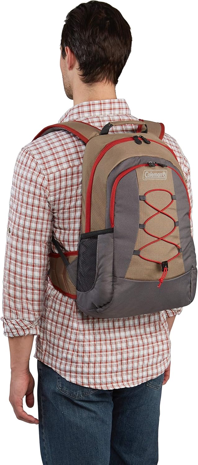 Coleman Chiller Backpack Cooler, Leak-Proof 28 Can Backpack Cooler with Ice Retention, Made with Recycled Materials