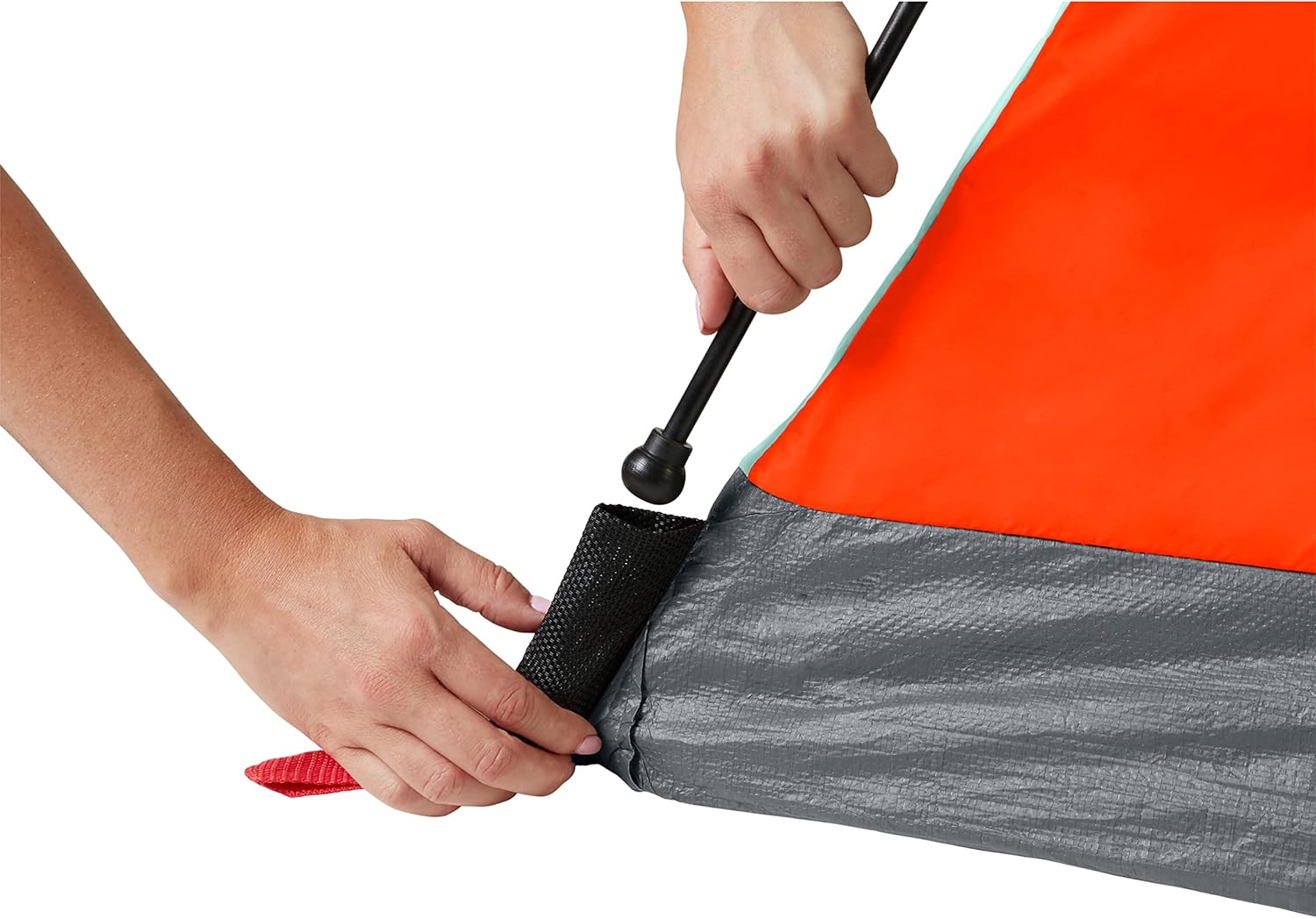 Coleman Skydome Camping Tent, 2/4/6/8 Person Weatherproof Tent with 5 Minute Setup, Includes Pre-Attached Poles, Rainfly, Carry Bag & Roomy Interior