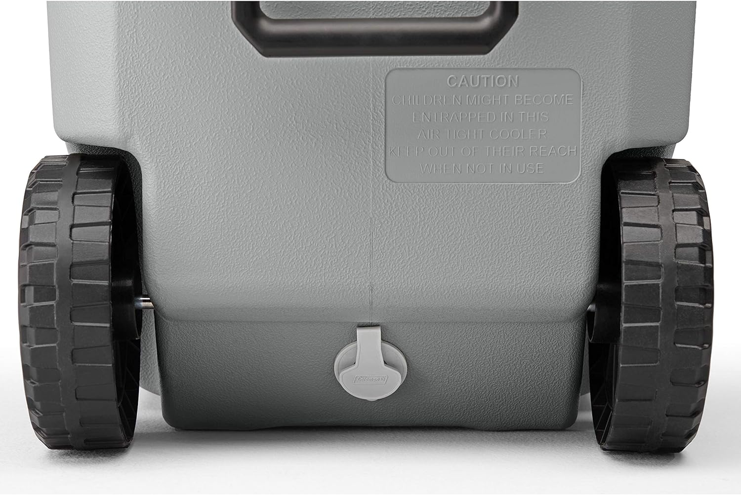 Coleman 316 Series Insulated Portable Cooler with Heavy Duty Wheels, Leak-Proof Wheeled Cooler with 100+ Can Capacity, Keeps Ice for up to 5 Days, Great for Beach, Camping, Tailgating, Sports, & More