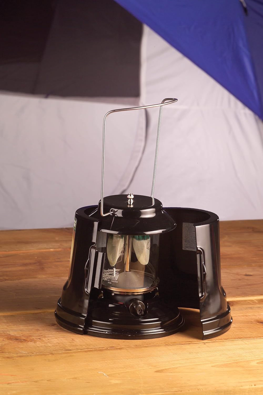 Coleman QuickPack 2-Mantle Propane Lantern with Carry Case, 1000 Lumens Lantern with Adjustable Brightness & Push-Button Starter, No Matches Needed, Great for Camping, Power Outage, & More