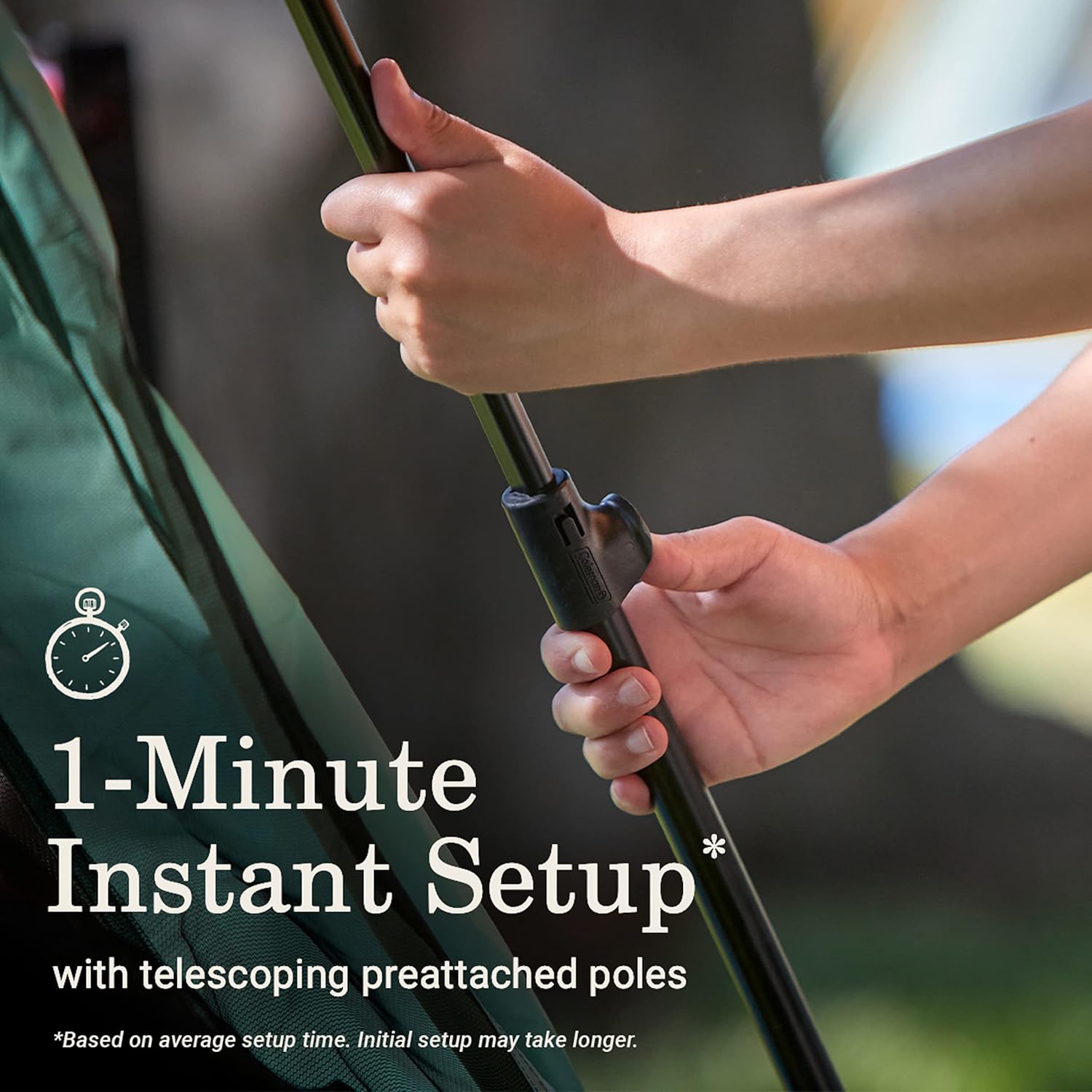 Coleman Skylodge Screened Canopy Tent with Instant Setup, 10x10/15x13ft Portable Screen Shelter with 1-Minute Setup for Bug-Free Lounging, Great for Picnic, Yard, Beach, Park, Camping, & More