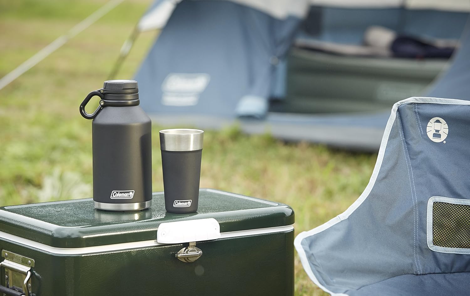 Coleman 64oz. Stainless Steel Insulated Growler, Black