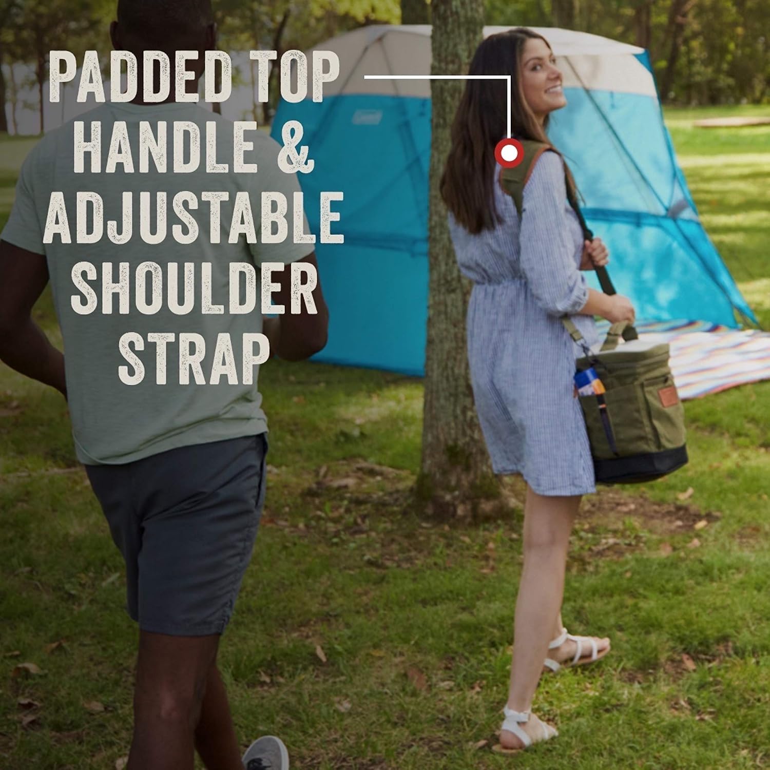 Coleman Banyan Series Portable Soft Cooler, Leak-Proof Tote Bag Lunch Cooler, 12/24/30 Can Capacity with Ice Retention, Great for Camping, Tailgating, Beach, Picnic, Lunch, Groceries, & More