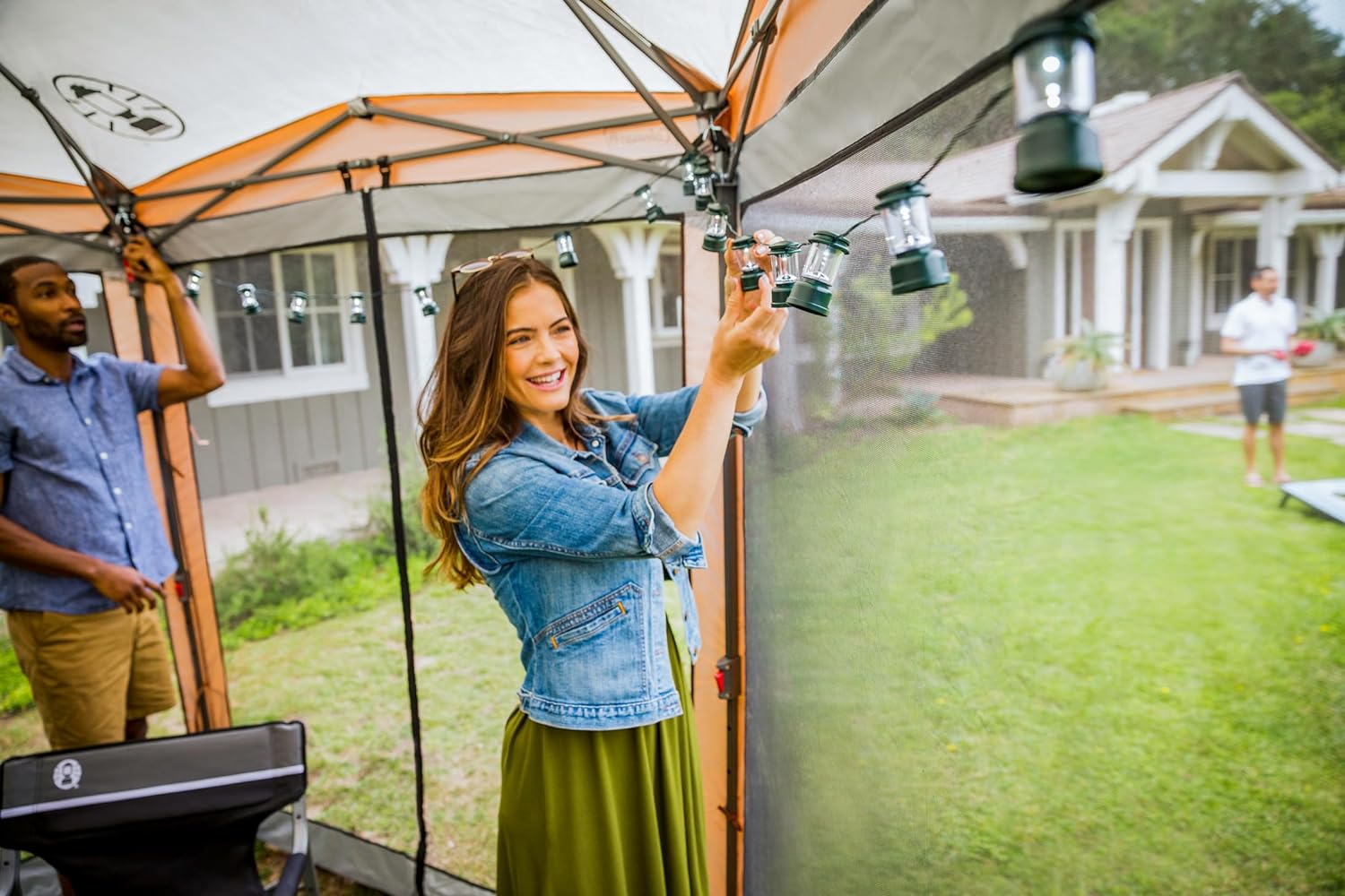 Pantalla de inicio de Coleman 