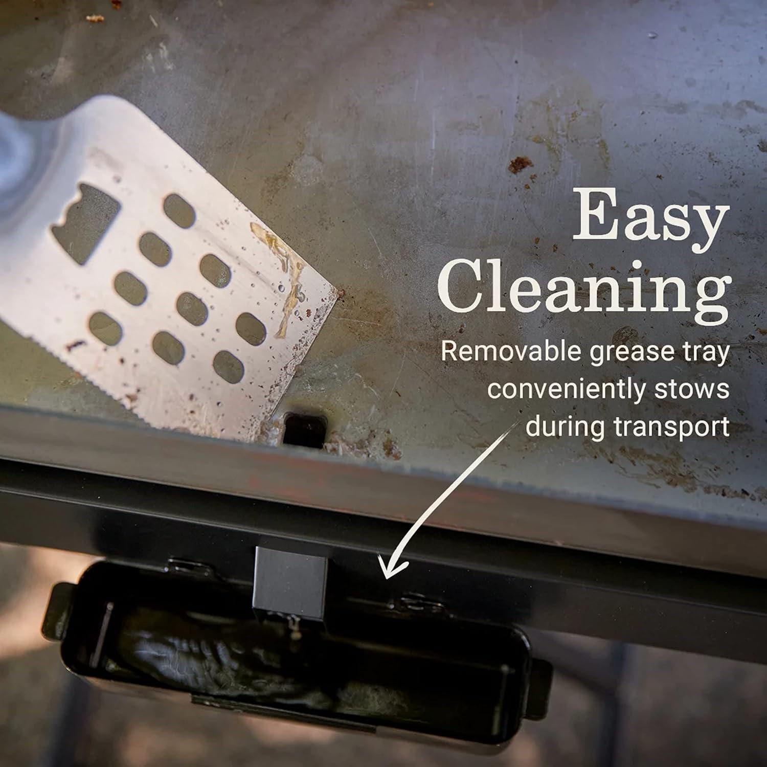 Coleman RoadTrip Griddle, 19"/24" Propane Griddle with Instastart Ignition, Even Heat Distribution, Grease Tray & Optional Lid; Portable Griddle with Scissor Legs & Wheels for Camping & Tailgating