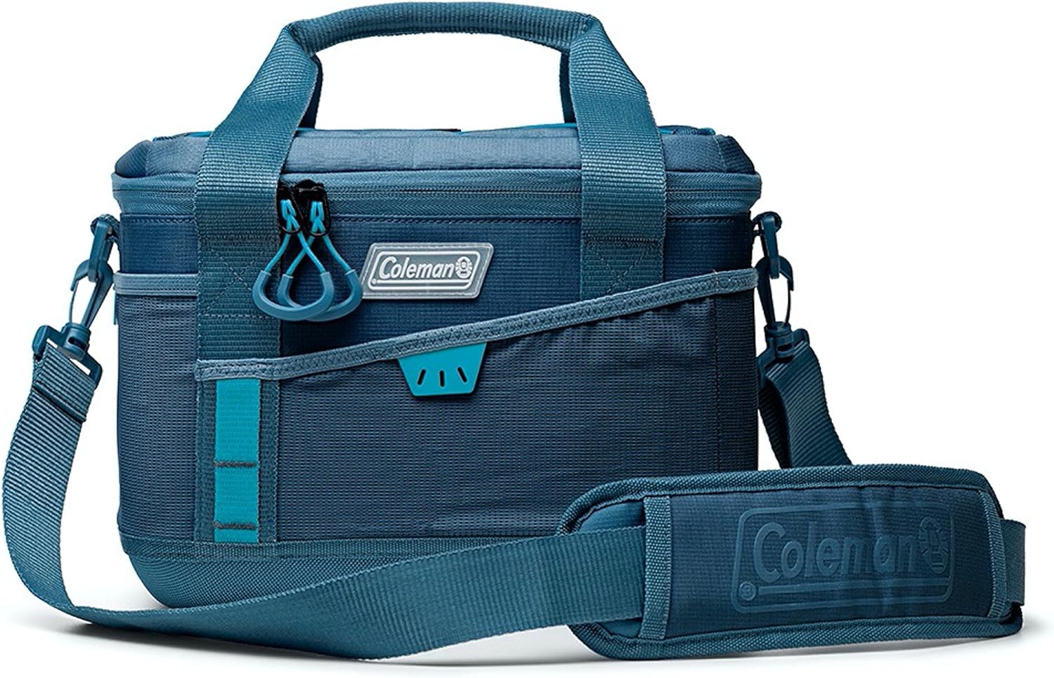 Coleman Sportflex Insulated Soft Coolers, Leakproof Portable 9/16/30/42 Can Capacity Coolers with Wheeled & Lunchbox Options, Great for Beach, Camping, Tailgating, Picnic, Boat, & More