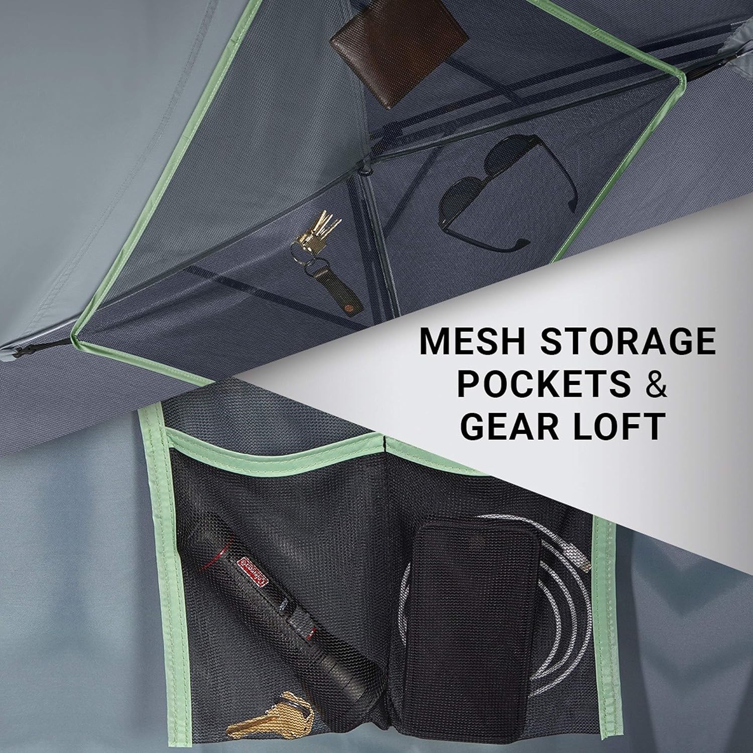 Coleman Skydome Camping Tent, 2/4/6/8 Person Weatherproof Tent with 5 Minute Setup, Includes Pre-Attached Poles, Rainfly, Carry Bag & Roomy Interior