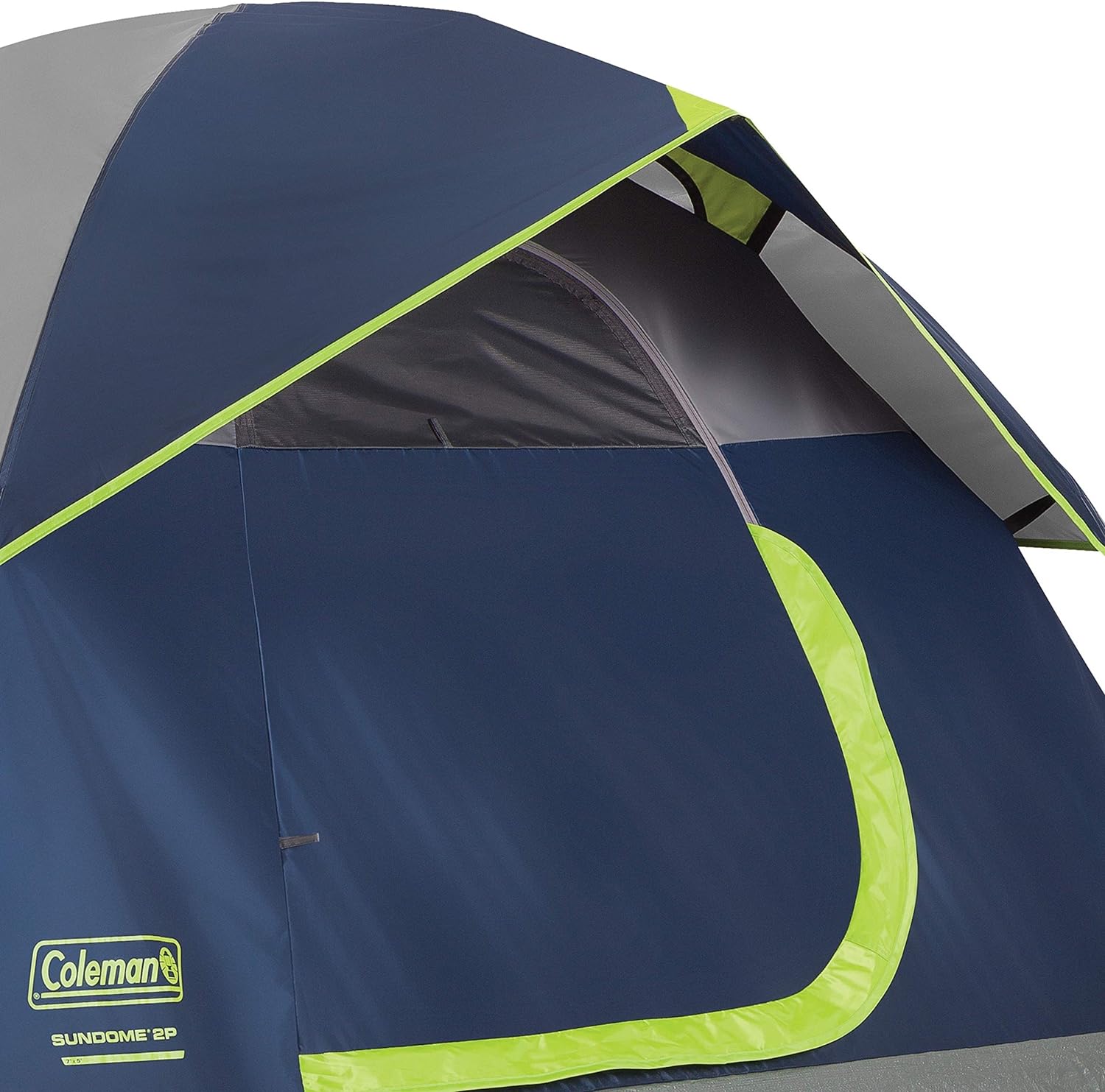 Coleman Sundome Camping Tent, 2/3/4/6 Person Dome Tent with Snag-Free Poles for Easy Setup in Under 10 Mins, Included Rainfly Blocks Wind & Rain, Tent for Camping, Festivals, Backyard, Sleepovers