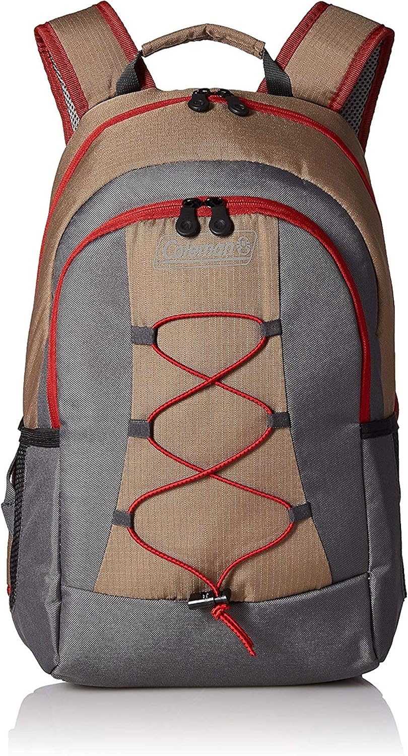 Coleman Chiller Backpack Cooler, Leak-Proof 28 Can Backpack Cooler with Ice Retention, Made with Recycled Materials