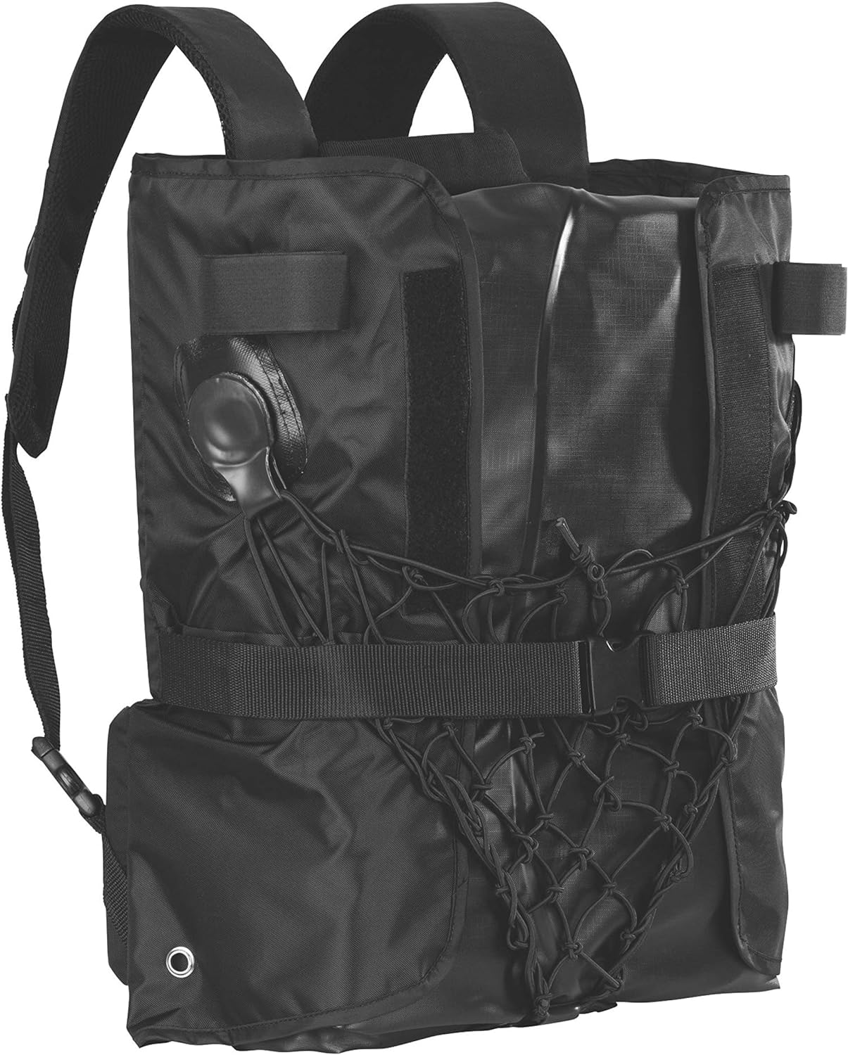 Sevylor QuickPak K1 1-Person Inflatable Kayak, Kayak Folds into Backpack with 5-Minute Setup, 21-Gauge PVC Construction; Hand Pump & Paddle Included