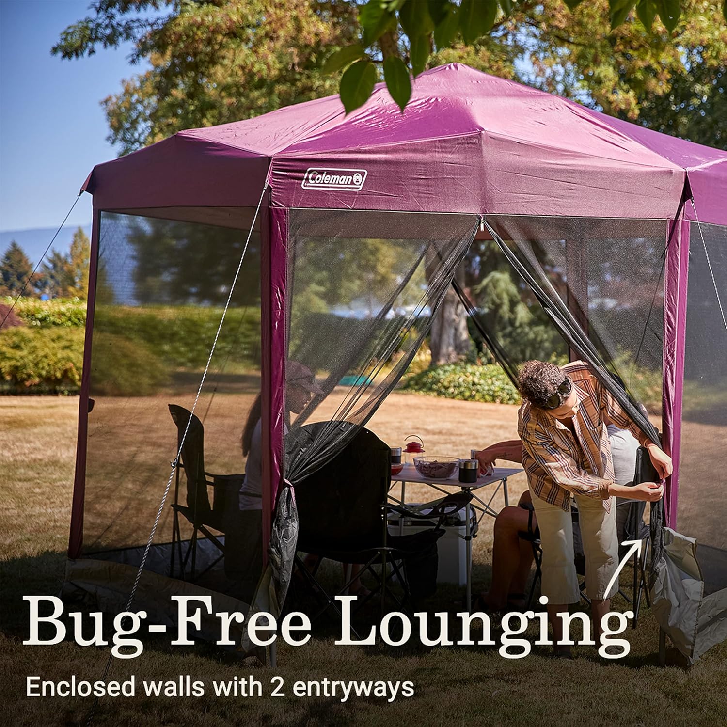 Pantalla de inicio de Coleman 