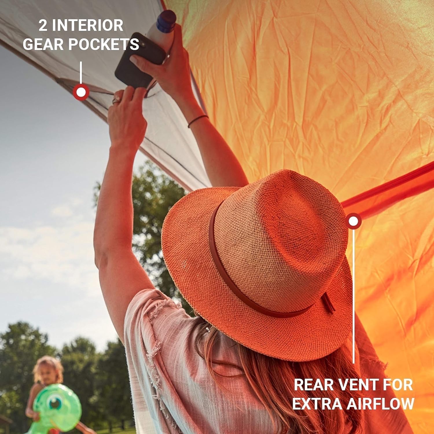 Tienda de campaña con dosel para playa Coleman, liviana y portátil, se instala en 5 minutos, protección solar UPF 50+, incluye bolsas de arena y estacas para resistir el viento, ideal para playa, parque, patio y picnics 