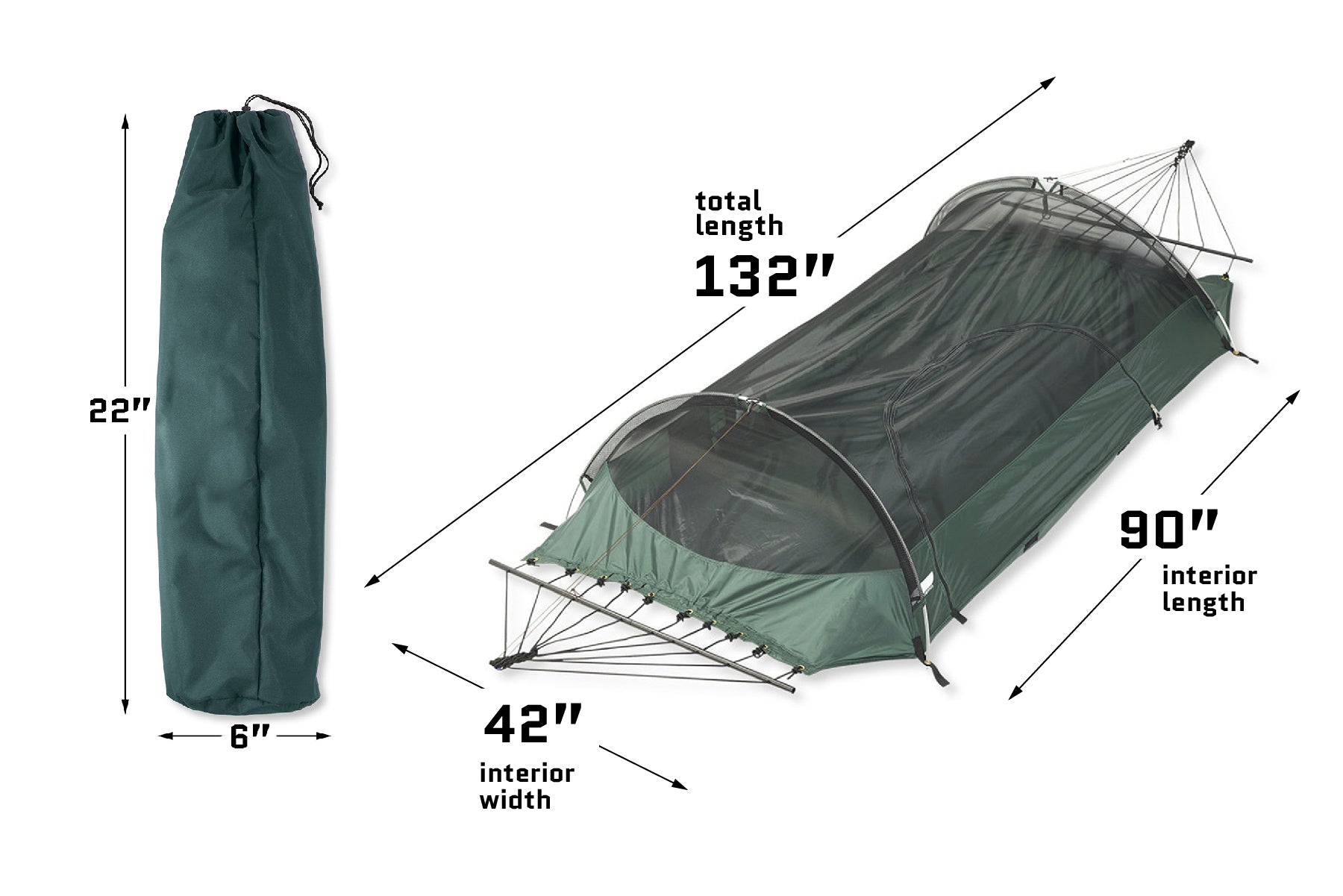 Hamaca para acampar Blue Ridge