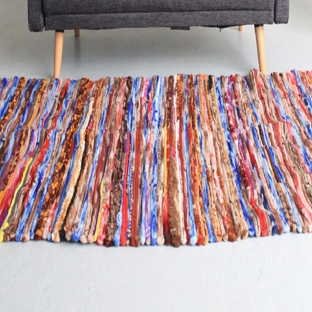 Velvet Rag Rug Indian Velvet Rag Rug – mealscamp.com