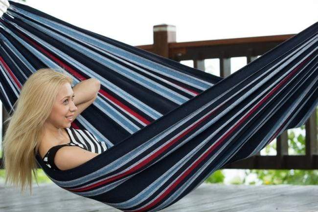 Deluxe-Doppelhängematte im brasilianischen Stil