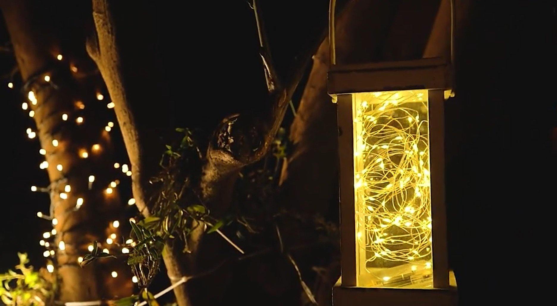 Fairy Lights 2 Pack 33ft 100 LED Battery Operated with Remote